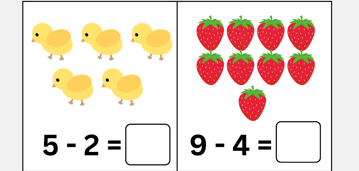 Subtraction Activity